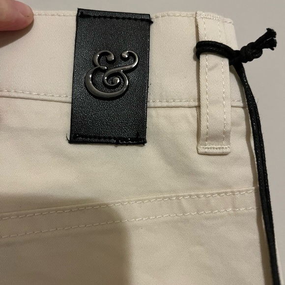 NWT Collars & Co CEO Chino Five Pocket Pants Cotton Stretch Pants Stone - Picture 10 of 11